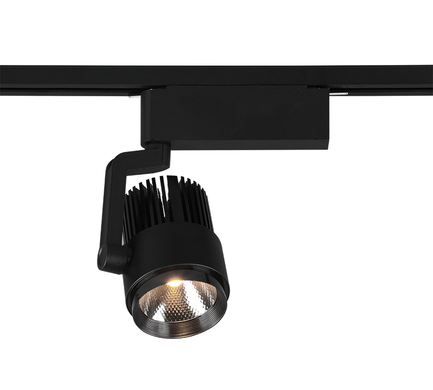 Foco Trio DUOline LED negro mate regulable 9cm 78030132