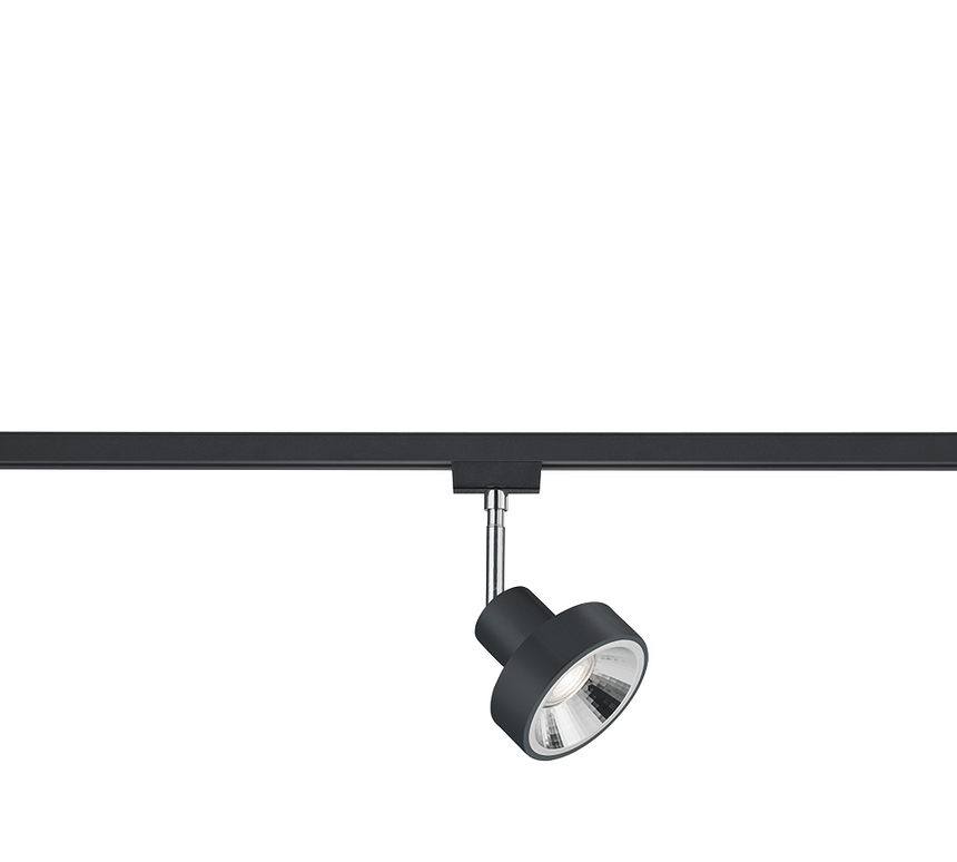 Foco Trio Duoline negro mate 78070132