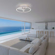 Mantra Nature Plafón LED Ventilador blanco 7807 - en ambiente
