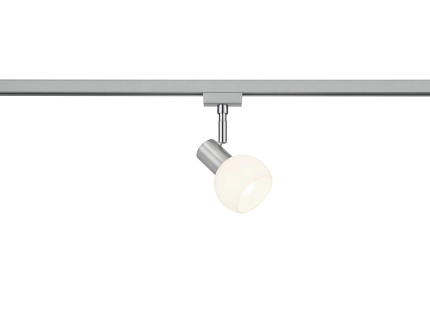 Foco Trio DUOline LED níquel mate 3000K 14cm 78170107
