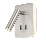 Mantra Cayman Aplique de pared LED 3+6W 3000K gris 7824