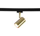 Foco Trio DUOline LED latón mate 3000K 10,2cm
