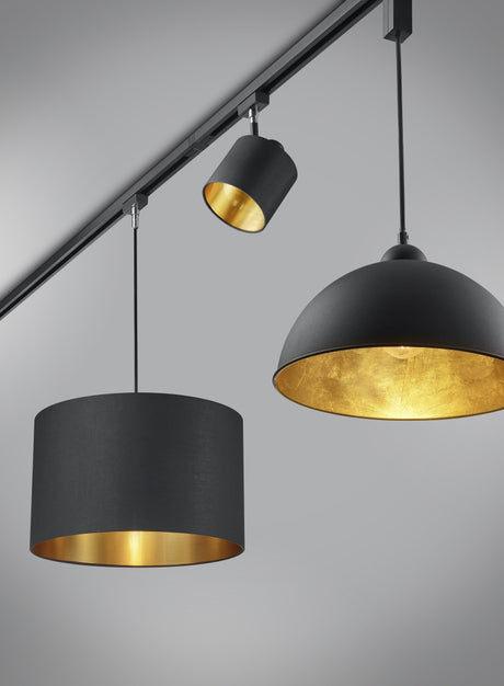 Foco Trio DUOline LED gold-colored 3000K 16cm 78330179