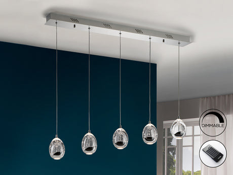 Schuller Rocío 783618D Lámparas de techo Cromo y transparente