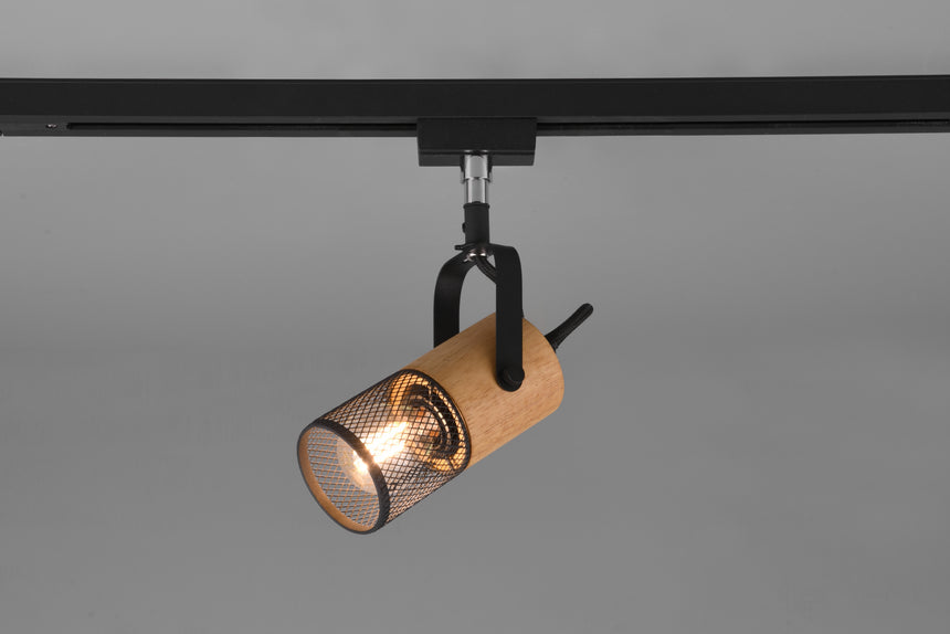 Foco Trio DUOline LED negro mate 2700K 15,3cm 78430132