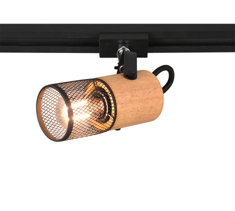 Foco Trio DUOline LED negro mate 2700K 15,3cm 78430132