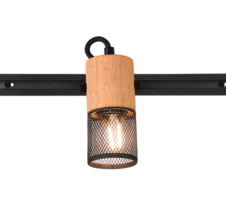 Foco Trio DUOline LED negro mate 2700K 15,3cm 78430132