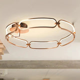 Schuller Colette Plafón LED Ø80 oro rosa dimable 786508D