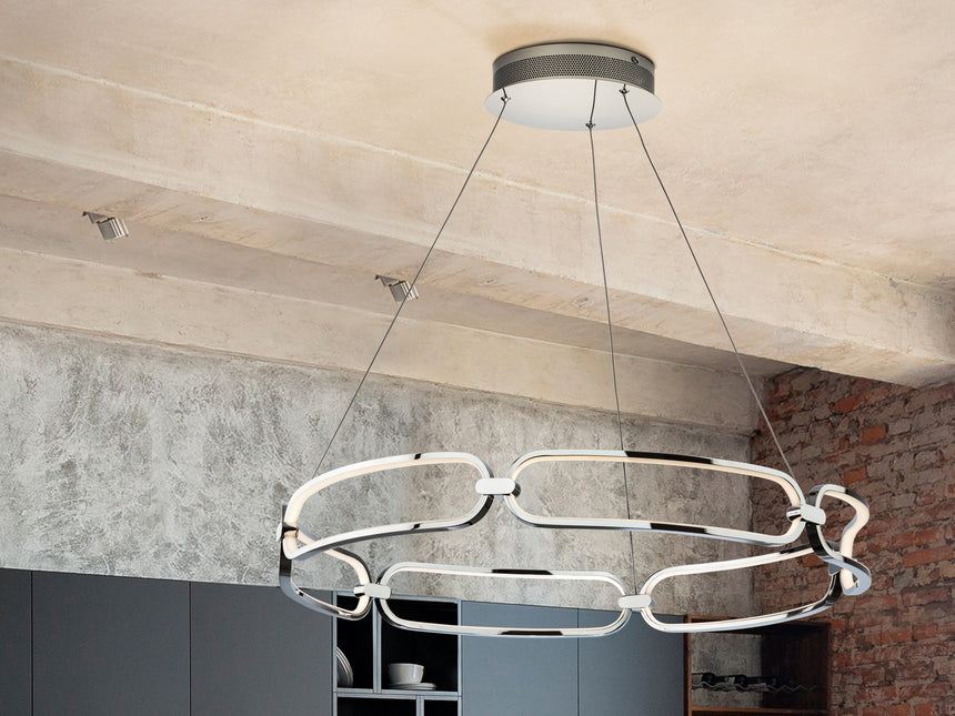 Schuller Colette 786973 LAMPARA LEDCOLETTE Ø80 CROMO