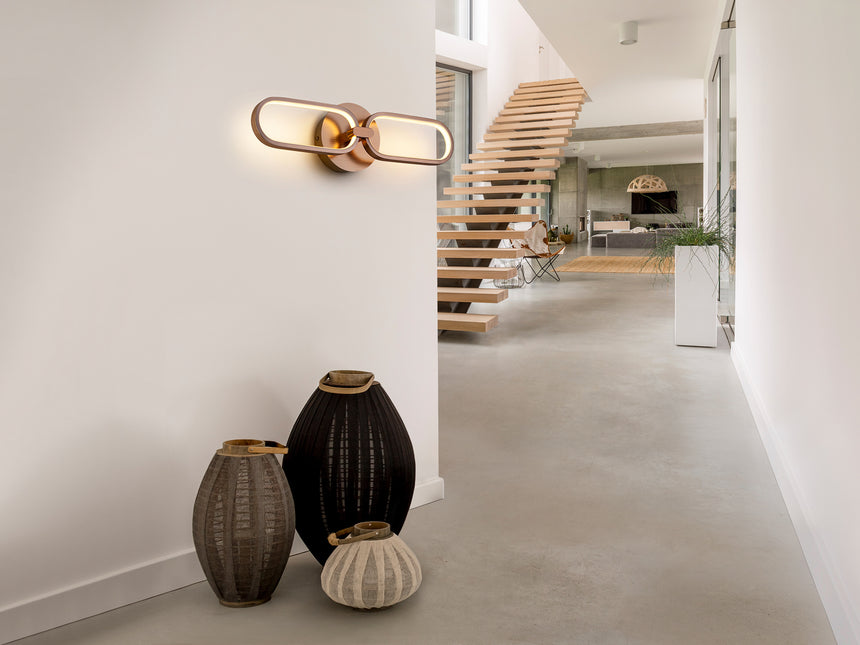 Lámpara aplique de pared Schuller Colette LED 2 luces o