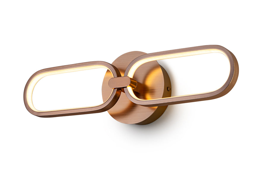 Lámpara aplique de pared Schuller Colette LED 2 luces o - ambiente