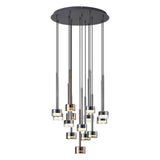 Mantra Tonic Lámpara de techo colgante 14 luces cristal multicolor 7879