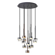 Mantra Tonic Lámpara de techo colgante 14 luces cristal multicolor 7879