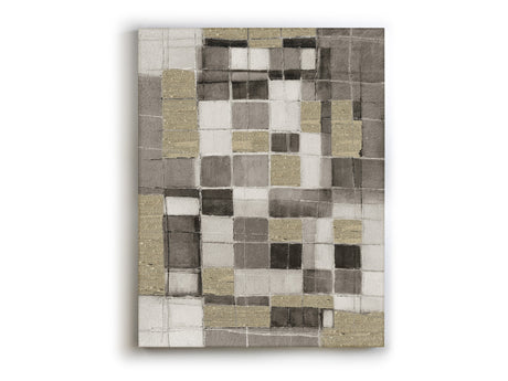 Cuadro acrílico Schuller Abstractio 100x130cm ambiente