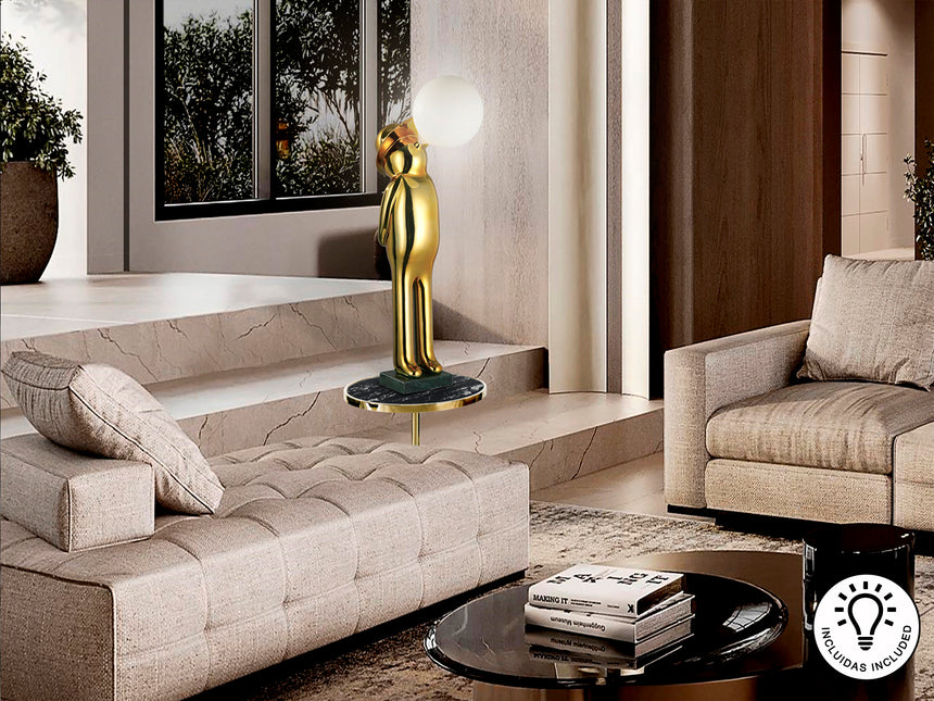 Lámpara de pie escultura bolas Schuller Mr Bubble 1 luz
