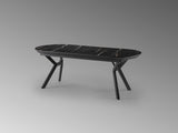 Mesa de comedor Schuller Antea negro extensible 206x78cm vista 4