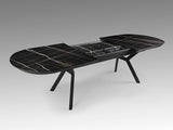 Schuller Antea Dining Table T Black Marble 789235
