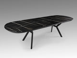 Schuller Antea Dining Table T Black Marble 789235