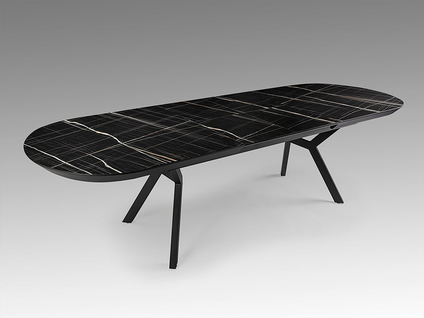 Schuller Antea Dining Table T Black Marble 789235