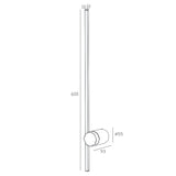 Mantra Tobago Aplique LED 7W 3000K blanco 7910