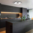 Mantra Coin Plafón LED 100W 2700K-5000K Control Remoto negro 7917 - en ambiente