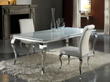 Mesa de comedor Schuller Barroque acero inoxidable 208x - vista 2