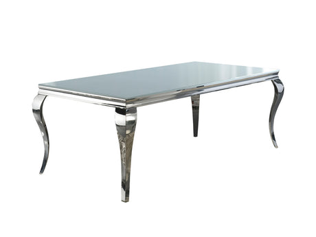 Mesa de comedor Schuller Barroque acero inoxidable 168x - vista 2