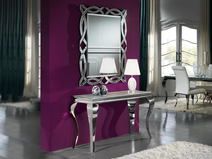 Consola Schuller Barroque acero inoxidable 128x75cm 792 - vista 2