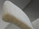 Silla Schuller Barroque beige acero inoxidable 48x103cm