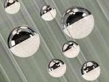 Lámpara de techo colgante bolas Schuller Sphere grande 14 luces cromo 3000K regulable 793269GD vista 2
