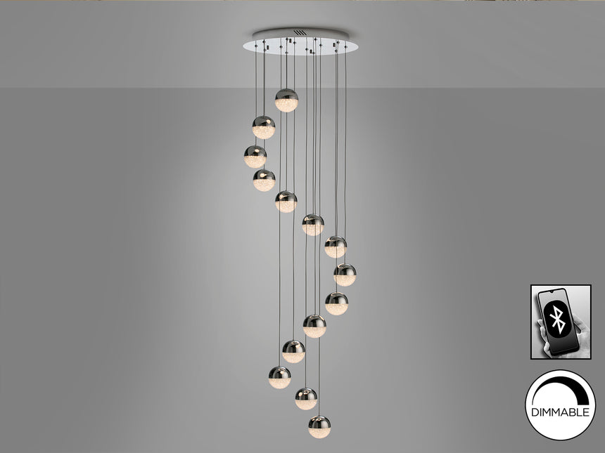 Lámpara de techo colgante bolas Schuller Sphere grande  - vista 3