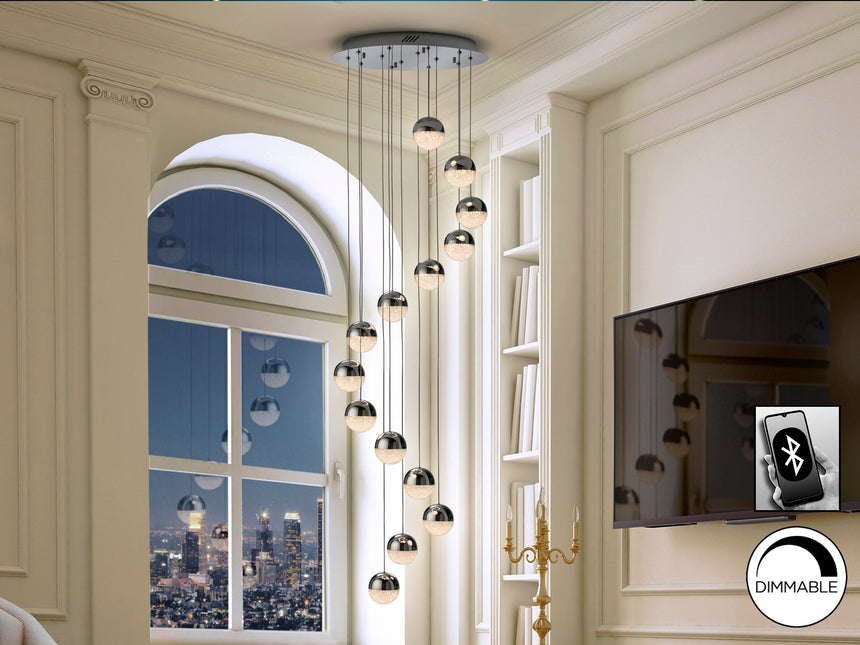 Lámpara de techo colgante bolas Schuller Sphere grande  - vista 5