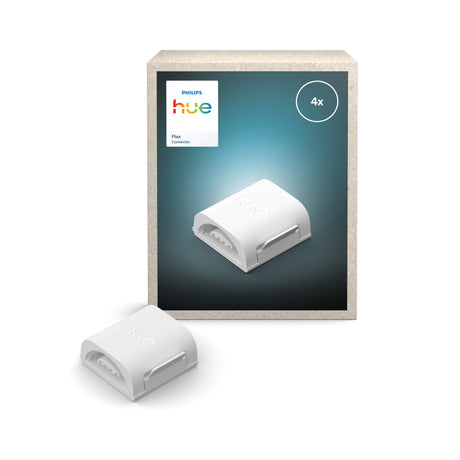 Philips Hue White and Color Ambiance Conector exterior flux blanco RGBW 872110304391700 (4 uds)