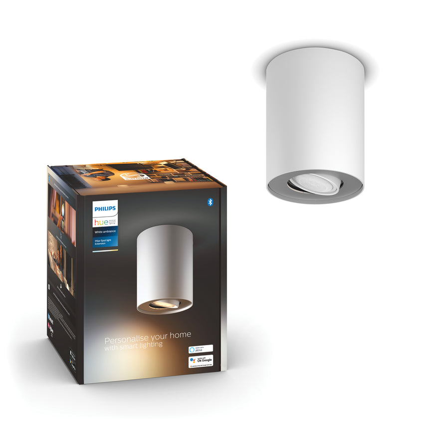 Philips Hue Foco Pillar blanco White Ambiance 4,2W 400lm 8720169320055