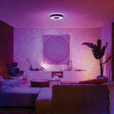 Philips Hue White and Color Ambiance Plafón Infuse negro RGBW 34W 4116330P9 2350lm - imagen 5