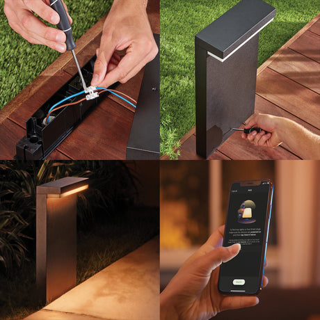 Philips Hue White and Color Ambiance Sobremesa Nyro negro RGBW 14W IP44 1745530P7 1020lm - imagen 5