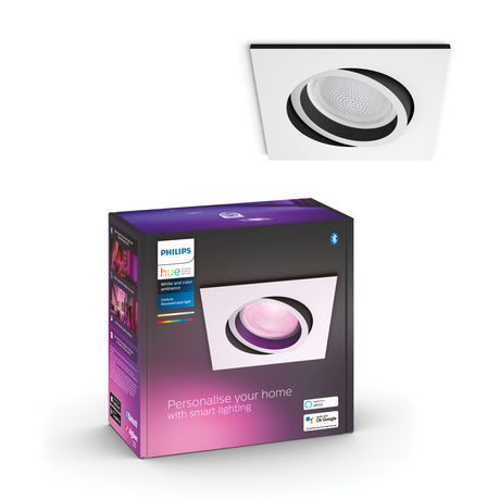 Philips Hue White and Color Ambiance Empotrable centura blanco RGBW 6W 871951433892000 350lm