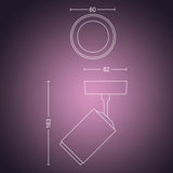 Philips Hue White and Color Ambiance Foco Fugato negro RGBW 6W 5063130P7 350lm