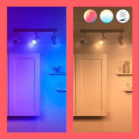 WiZ White and Color Ambiance Foco Imageo 5W 345lm 55191600 - imagen 8 | Philips