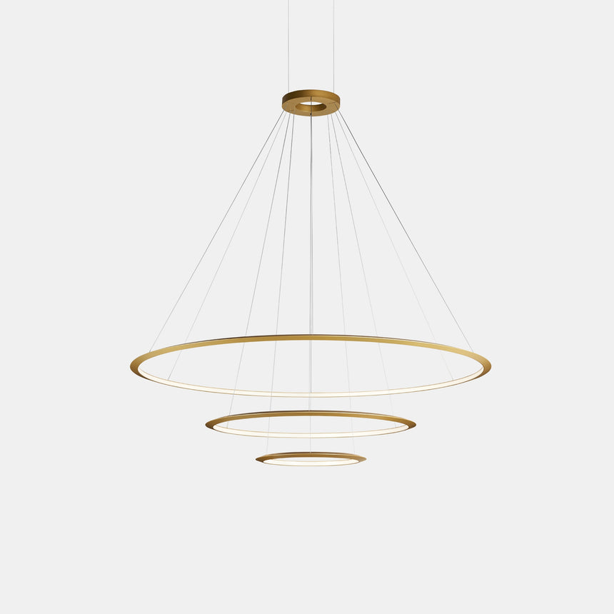 Lámpara de techo colgante LedsC4 Circular Inward 3 Rings ( ) grande LED CD4L-00V9AZDU14