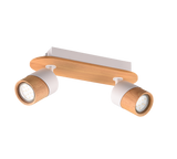 Foco Trio Aruni LED madera 3000K Ø6,5cm 801100231