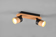 Foco Trio Aruni LED madera 3000K Ø6,5cm 801100232