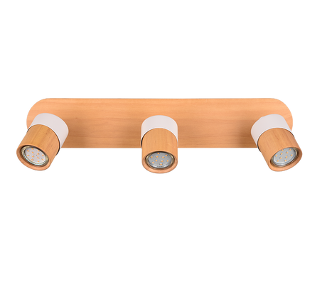 Foco Trio Aruni LED madera 3000K 48cm 801100331