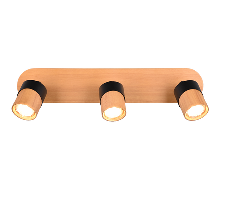 Foco Trio Aruni LED madera 3000K 48cm 801100332