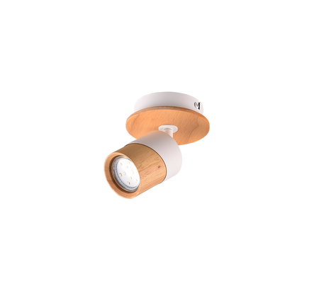 Foco Trio Aruni LED madera 3000K Ø6,5cm 801170131