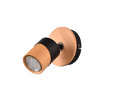 Foco Trio Aruni LED madera 3000K Ø6,5cm 801170132