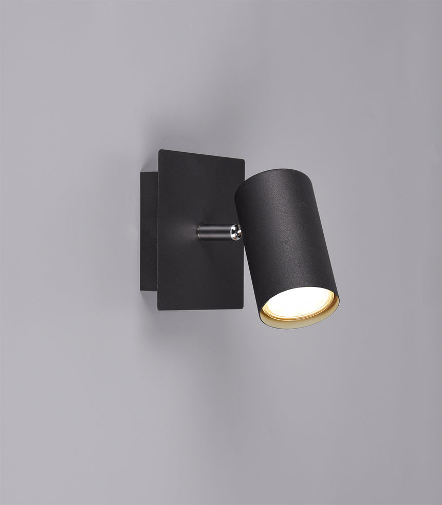 Trio Marley Metal spotlight black mat 802400132