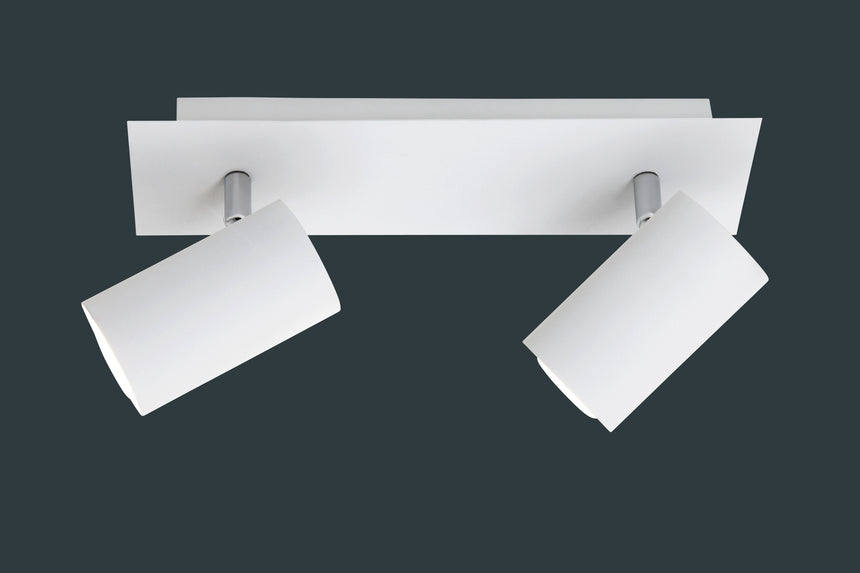 Foco Trio Marley 2 luces blanco 8