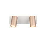 Foco Trio Marley 2 luces marrón café 802400265 - vista 2