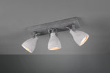 Foco Trio Concrete LED look 3000K 35cm 802500378